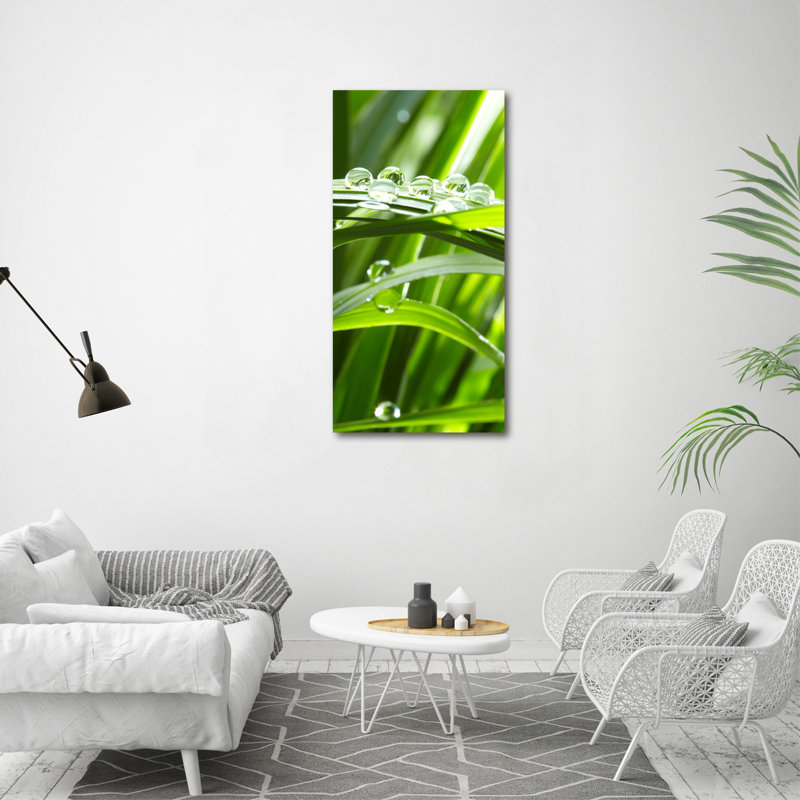 Blades Of Grass - Wrapped Canvas Print