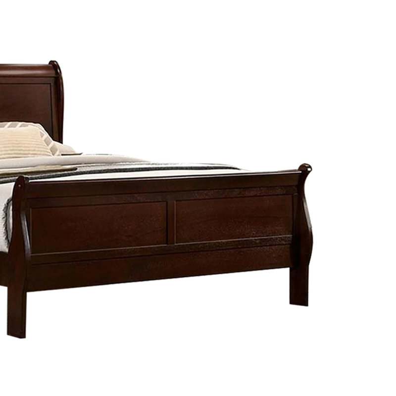 Allard Wood Bed, Cherry, Twin