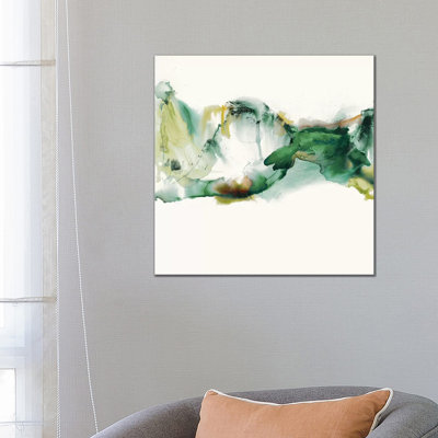 Green Terrain II 1 Piece Wrapped Canvas Wall Art