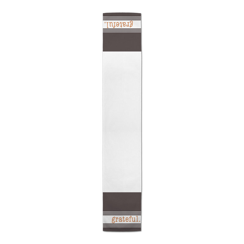 Chemin de table Grateful Stripes, L 90 po x l 16 po