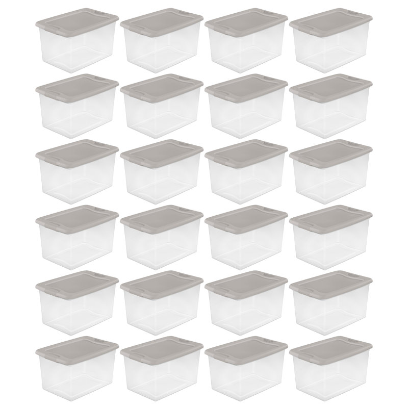 Plastic Storage Bin Set