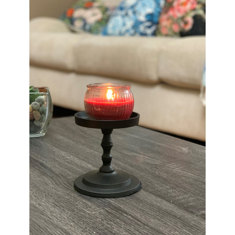 Chandelle de table en métal 4,5 po