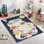 Eder Rectangle Machine Woven Polyester Rug