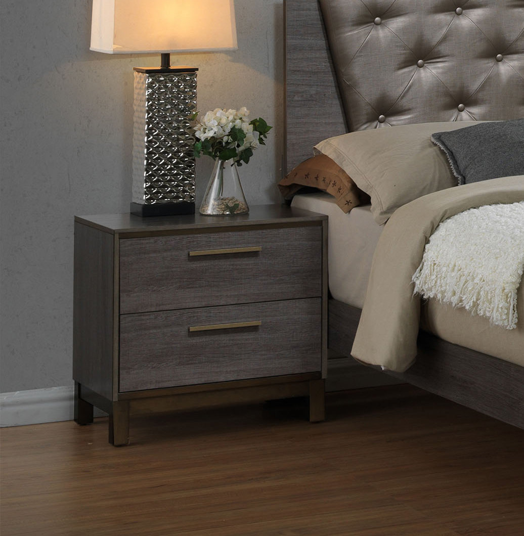 Alira 2 Drawer Nightstand