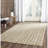 Alda Natural Hand Woven Jute Solid Color Rug-536804769