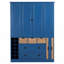 Armoire de rangement 71 po H Farmhouse-129472692
