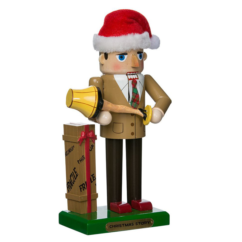 Casse-noisette avec une lampe et une histoire de Noël