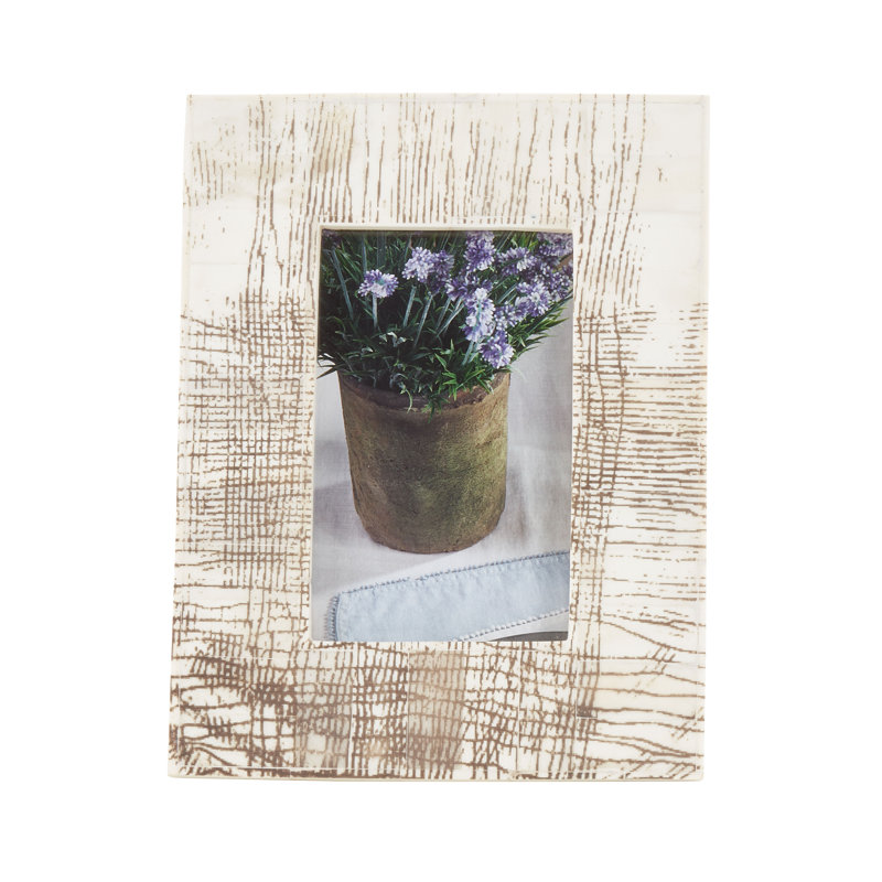 Ishango Bone Collection Bone Picture Frame, 4" x 6"