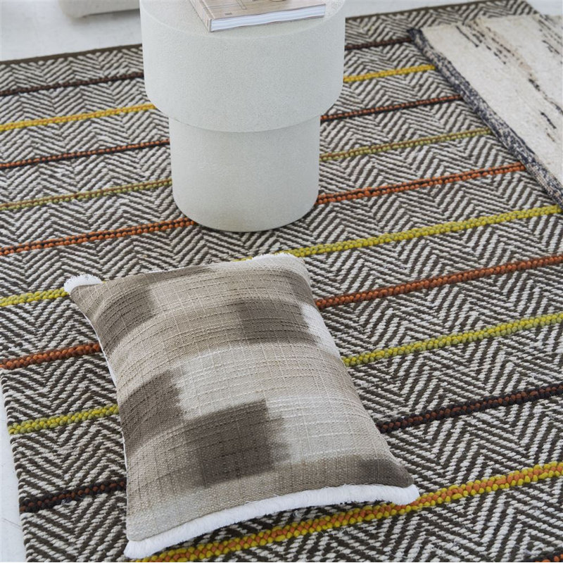 Porthminster Ochre Rug, Rectangle 5'4" x 8'7"
