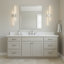 Applique murale linéaire pour salle de bain à 2 lumières DEL Keyli-315605240-315605243-268700555