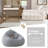 65'' Upholstered Tufted Loveseat compression Sofa-813338058