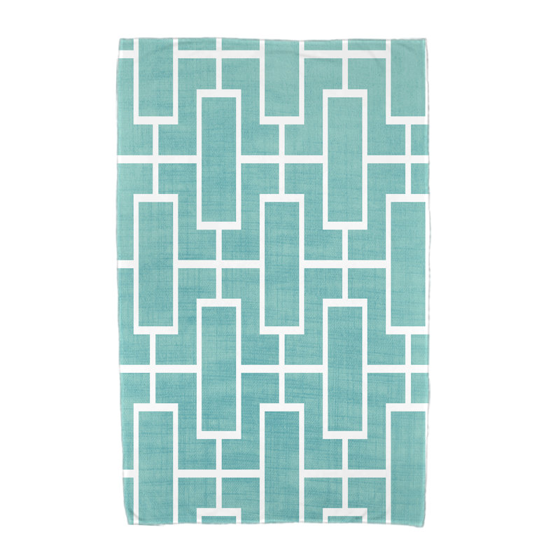 Serviette de plage en microfibre Noxon, Bleu