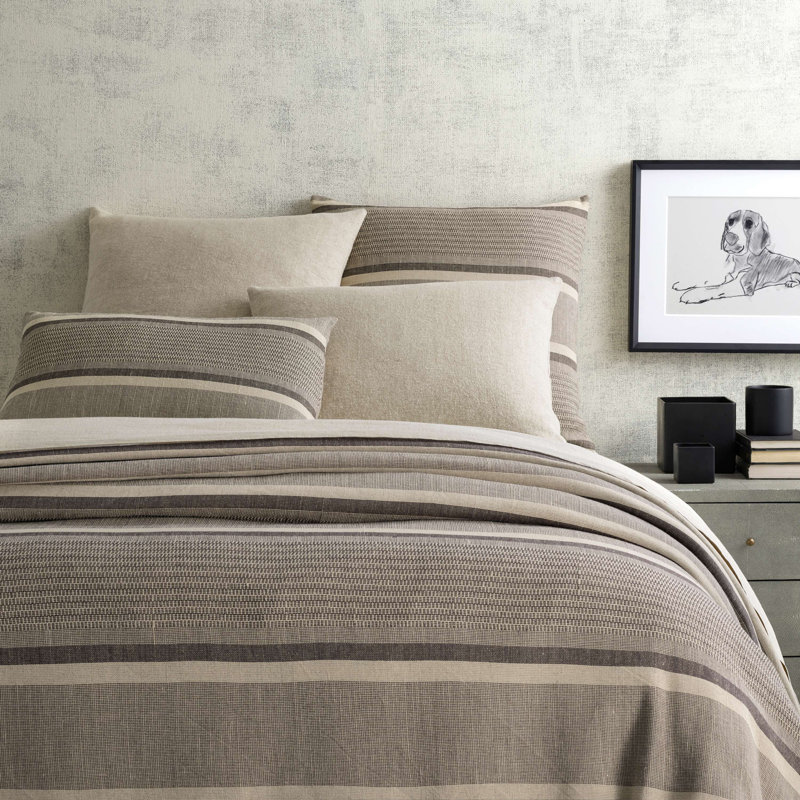 Linen Chenille Natural Sham, Standard