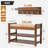 Shoe Rack For Front Door Entrance, Entryway Bench With Coat Rack, Hall Tree Shoe Bench With Storage For Entry, Hallway, Bedroom, Living Room