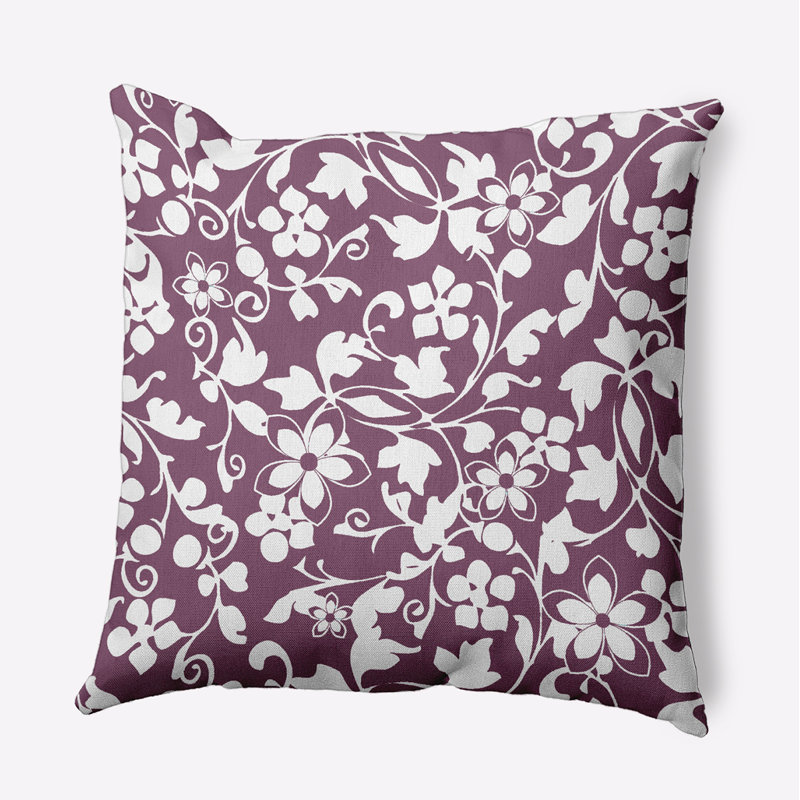 Coussin décoratif Evelyn O5PF835BR21PU38, H 16 po x l 16 po, Carré