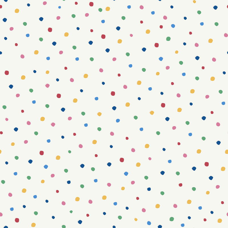 Children's Joules Polka Dots Wallpaper Double Roll