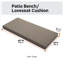 Coussins de banc / causeuse d'extérieur Adalynn-1102868904-1102868905