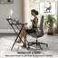 Bureau pliable 32 "avec tablette pour écran, bureau d'ordinateur pliable, facile à assembler, noir-1569215683
