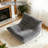 Armless Bean Bag Chair Lounger Foam Chair for Bedroom, Living room, No Assembly Required-737786804