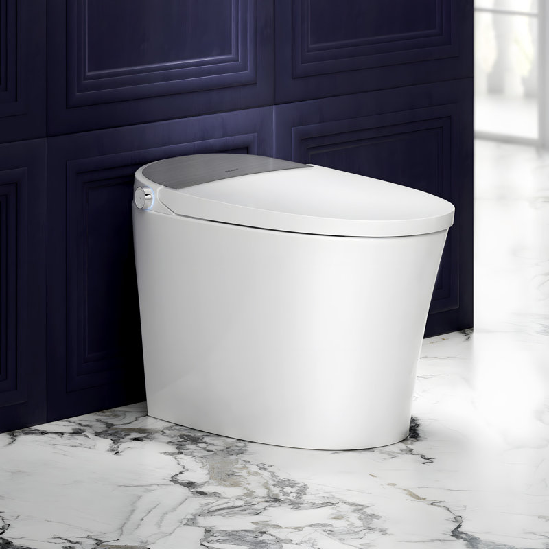Toilette Smart Bidet, H 18,39 po x l 16,54 po x P 27,17 po