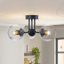 Plafonnier semi-encastré 3 lumières Spoutnik-2132999214