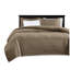 Courtepointe réversible double / grand - Coton prélavé pour une chambre à coucher confortable. Courtepointe attrayante. Comprend et 2 taies décoratives. Rembourrage lavable à la machine. Charme charmant