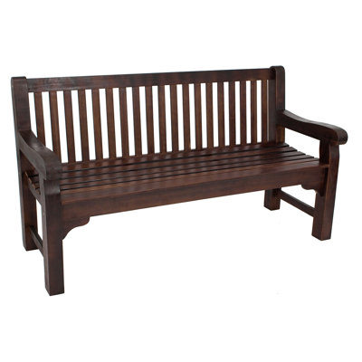 Garden bench made of solid wood