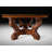 137" Walnut Solid Wood Trestle Dining Table