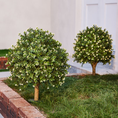 Arbre à billes artificiel Adcock Osmanthus Topiaire