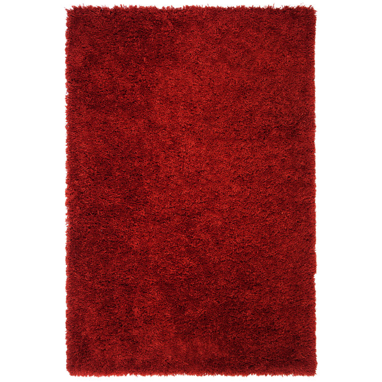 Tapis rouille touffeté à la main Assar