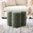 Leiani 18.5" Wide Boulce/Velvet/Linen Upholstered Ottoman-1546962653
