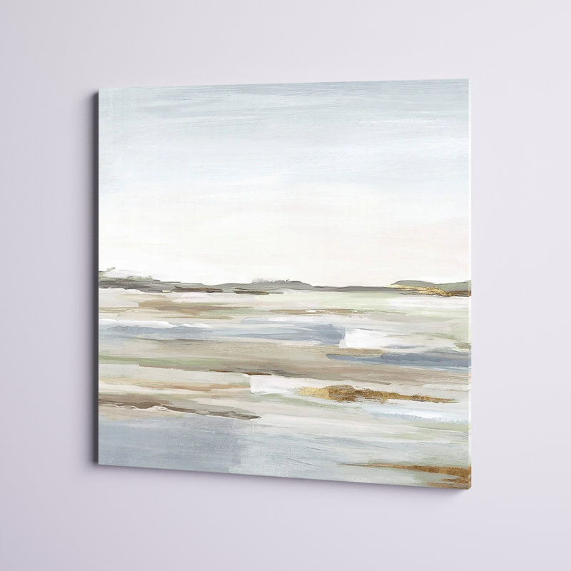 «Vastness II» par Eva Watts - reproduction d'art, Toile tendue, H 12 po x l 12 po, Sans cadre