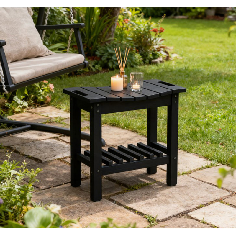 Banc de douche, tabouret de douche avec poignée, banc de rangement, Noir
