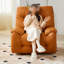 Fauteuil inclinable confortable et réglable en bois massif-58638517