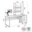 Bureau hybride avec rehausse