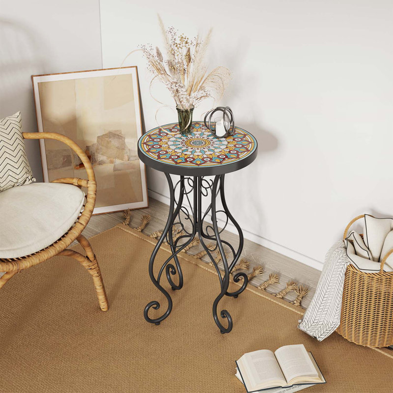 Table d'appoint en céramique Micheal