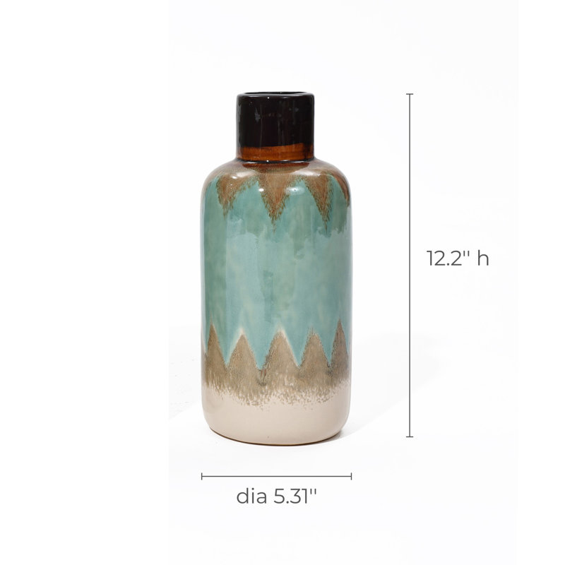 Questview Handmade Stoneware Table Vase