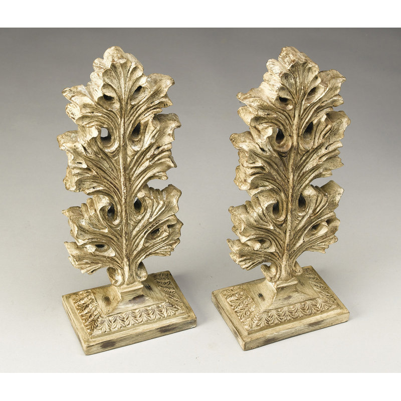 Leaf Finial Sculpture, Antique Stone