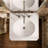 Claude by Studio McGee 24" Rectangular Pedestal/Console Table Bathroom Sink-128974114-128974116