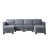 Velours gris foncé est en rupture de stock