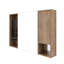 Armoires à pharmacie peu encombrantes, rangement à miroir en bois de 41,4 pouces, maison moderne