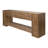 Fra Console Sofa Table With Shelf, 95 Inch Top In Brown Solid Wood
