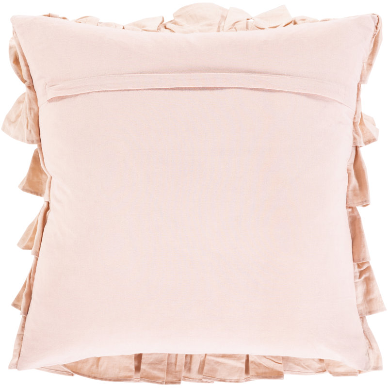  Housse de coussin décoratif 20 po, Rougir