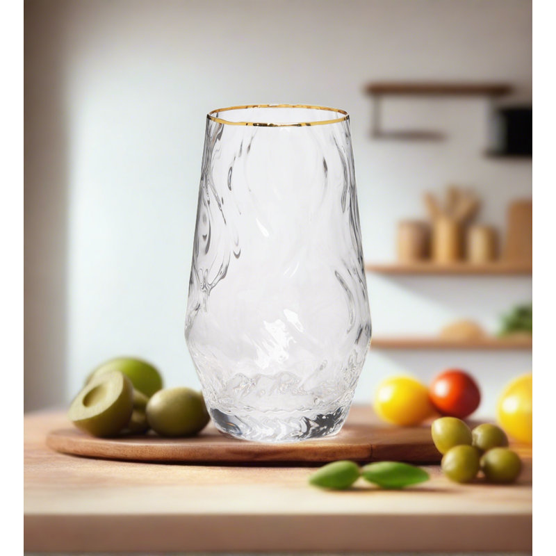 Ensemble de 6 verres en verre 6 oz
