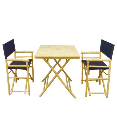 Shawmut 2 - Person Patio Dining Set with Square Table