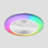 Led Low Profile Ceiling Fan With Light White Ceiling Fan With Light Flush Mount Ceiling Fan With Lights Rgb Ceiling Fan Living Room Ceiling Fan With Lights