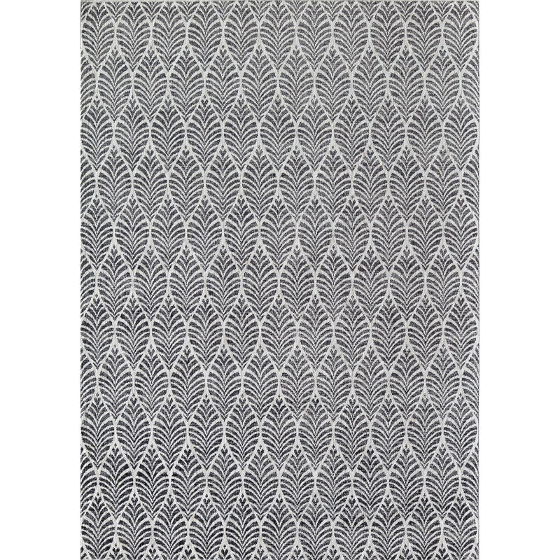 Tapis gris Celestia, Rectangle 2 pi 6 po x 4 pi