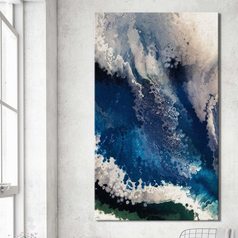 «Seeing The Invisible, 2 Corinthians 4: 16» par Mark Lawrence - Peinture, H 48 po x l 28 po x P 1,5 po, Toile tendue