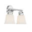 Éclairage pour salle de bain 2 lumières Savoy House Kaden en chrome poli-70337274-119772783-119772787