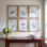 « Green Floral Botanical Study » - ensemble d'art de six articles
